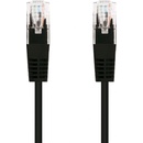 C-TECH CB-PP5-5BK patch, Cat5e, UTP, 5m, černý
