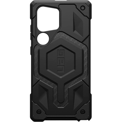 Urban Armor Gear Gear Monarch Case - удароустойчив хибриден кейс за Samsung Galaxy S24 (черен-карбон)