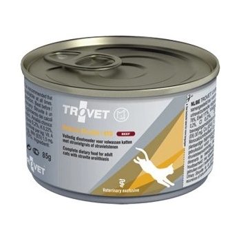 TROVET asd Уринарен струвит с говеждо месо (за котки) 100 г - консерва