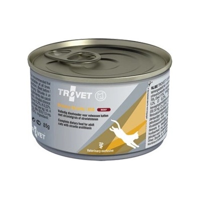 TROVET asd Уринарен струвит с говеждо месо (за котки) 100 г - консерва