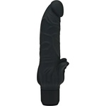 ToyJoy Луксозен Вибратор с клитор стимулатор "erups black" 18 см