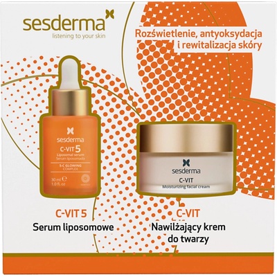 Sesderma Cvit rozjasňujúcich produktov sérum 50 ml + hydratačný krém 30 ml