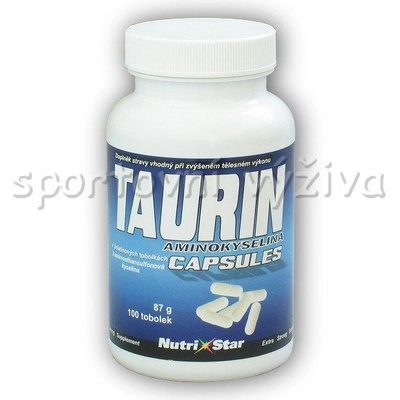 NutriStar TAURIN 750 mg 100 kapslí