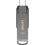 Lexar JumpDrive Dual Drive D400 128GB (LJDD400128G-BNQNG) Флаш памет