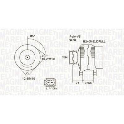 generátor MAGNETI MARELLI 063731960010