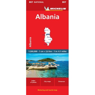 Michelin Map Albania (Michelin)