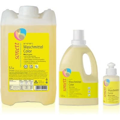 Sonett tekutý prostriedok na pranie Color 1,5 l