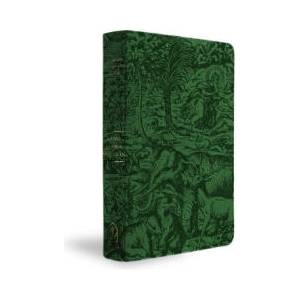 KJV Majestic Illuminated Bible (Emerald Leatherluxe) | FAITHWORDS (ISBN: 9781546009764)