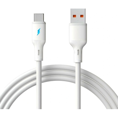 Akyga AK-USB-60 USB-C USB-A zástrčka USB-C ® zástrčka 1.8m bílý