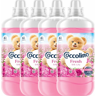 Coccolino aviváž Fresh Silk Lily 244 PD 4 x 1403 ml