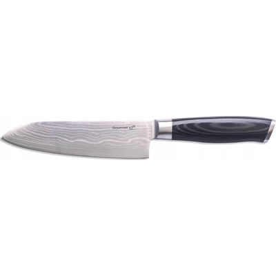 Nôž Santoku Damascus z damaškovej ocele 17 cm