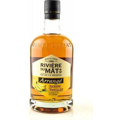 Riviere du Mat Arrange Banane Vanillee 0,7 l (holá láhev)