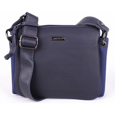 David Jones Tříoddílová crossbody kabelka CM5322 tmavěmodrá