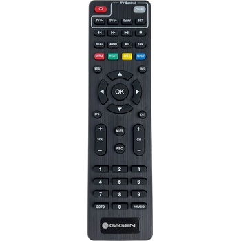 GENERAL Gogen dvb-282t2, dvb-142t2, dvb-143t2 + управление на телевизор (мини телевизор) - дистанционно управление дубликат (dvb-282t2, dvb-142t2, dvb-143t2 + управление на телевизор (мини телевизор))