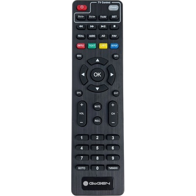 GENERAL Gogen dvb-282t2, dvb-142t2, dvb-143t2 + управление на телевизор (мини телевизор) - дистанционно управление дубликат (dvb-282t2, dvb-142t2, dvb-143t2 + управление на телевизор (мини телевизор))