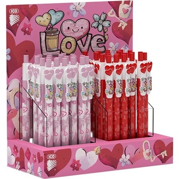 ICO Химикалка ICO Love mixed 48 броя 9010195000 (9010195000)