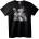 NOONEBRAND Тениска Дракон и Пушка - 7XL, White