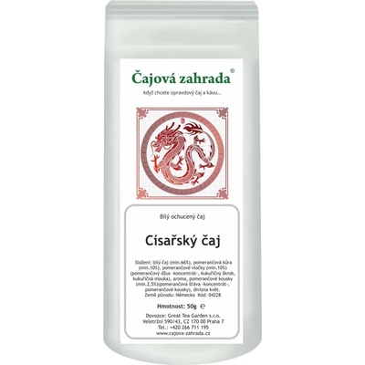 Čajová zahrada Císařský bílý čaj 50 g