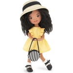 Orange Toys Мека кукла Orange Toys Sweet Sisters - Тина с жълта рокля, 32 cm (SS05-23)