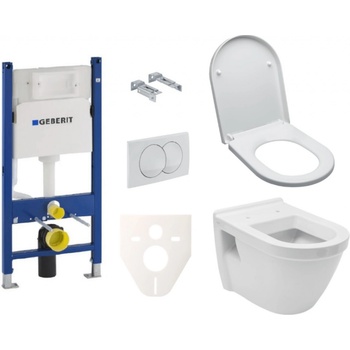 Geberit Duofix Vitra Integra s tlačítkem Delta 20 bílé SIKOGES5V0