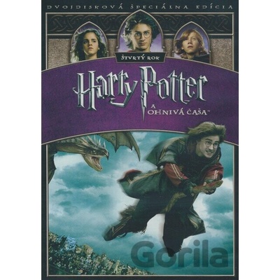 Harry Potter a ohnivá čaša DVD