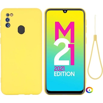 Image 1 of Samsung Galaxy M21 2021 Удароустойчив Силиконов Калъф и Протектор