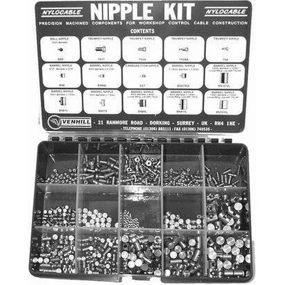 Servisní sada lanka Venhill NIPPLE koncovky – Zboží Mobilmania