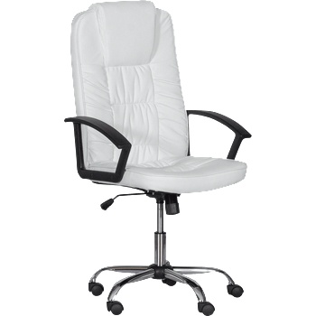 Carmen Президентски офис стол Carmen 6681 - бял (3520101)