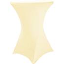 Obrusy TENTino Elastický obrus Standard na koktejlový bistro stôl 60 cm