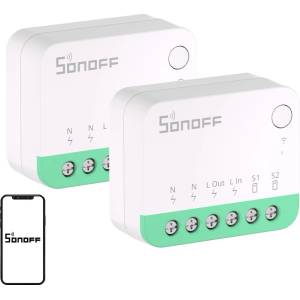 SONOFF Смарт ключ Sonoff MINIR4M Matter Wi-Fi (2 бр. ) (MINIR4M 2PACK)