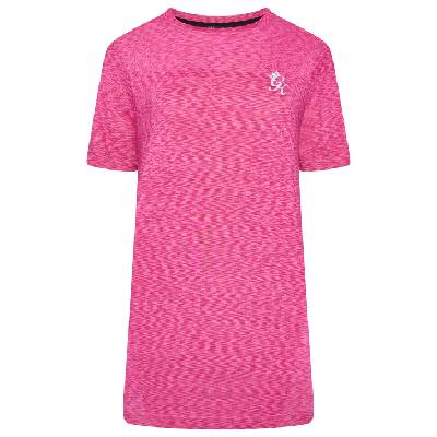 Mens Energy Short-Sleeve Performance Gym Top - Hot Pink