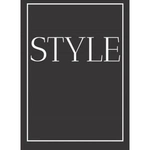 Style: A decorative book for coffee tables, bookshelves and end tables: Stack style decor books to add home decor to bedrooms | Contemporary Interior Design (2019)