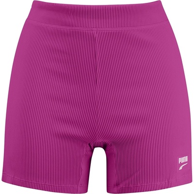 PUMA Къси панталони Puma Women's Ribbed Booty Shorts - Neon Pink