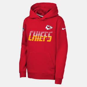 Nike Суичър Nike Kids NFL Sideline Long-Sleeve Hoodie - Kansas City Chf