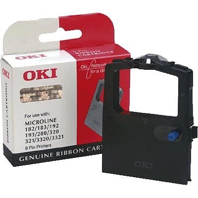 OKI černá páska (ribbon black), ML 182, 9002303, pro jehličkovou tiskárnu OKI ML 182/183/192/280/320/321