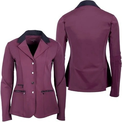 QHP Dámské jezdecké sako Juliet vínové – Zboží Dáma