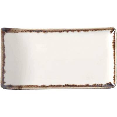 FINE DINE Servírovací talíř 215x90 mm, krémový Vanilka