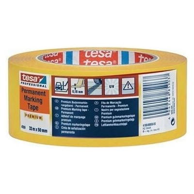 Tesa Professional Premium Vyznačovacia páska 50 mm x 33 m žltá