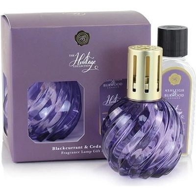 Ashleigh & Burwood London The Heritage Collection Purple katalytická lampa + náplň do katalytickej lampy Blackcurrant & Cedarwood 180 ml