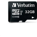 Pamäťové karty VERBATIM microSDHC UHS-I 32 GB 47041