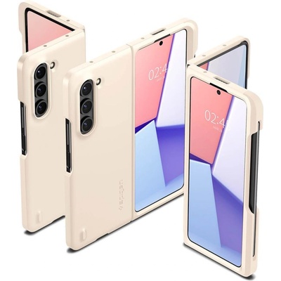 Spigen Калъф Spigen - Thin Fit, Galaxy Z Fold 5, бежов (8809896745543)