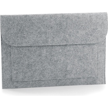 BagBase Taška BG726 na notebook, plstěná, 41,5x28cm COT52072607799 grey melang