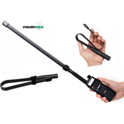 Taktická anténa Dualband SMA female 47cm
