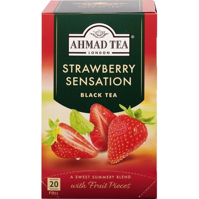 Ahmad Tea Strawberry Sensation 20 sáčků