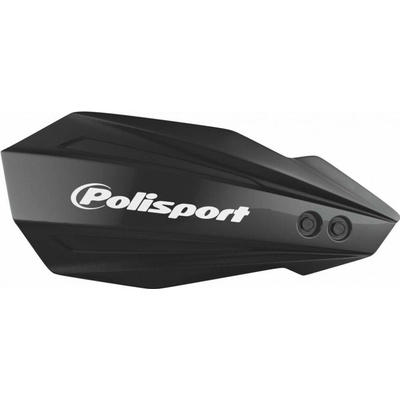Chrániče páček POLISPORT MX BULLIT s montážní sadou Černá
