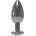 Black Label Jewelled Buttplug S