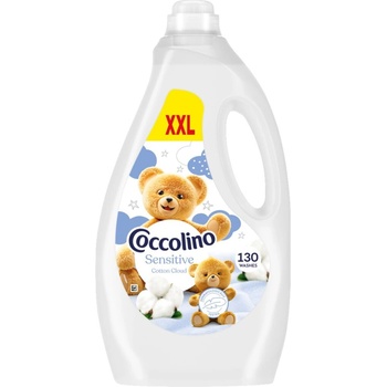 Coccolino Sensitive Cotton Cloud Омекотител за тъкани 130 изпирания 2990ml (65546532)