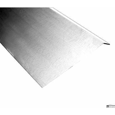 Okapnice klasik r.š.200mm Al hliníkový plech 0.6mm Lakovaný RAL 9006 stříbrná dl.2m
