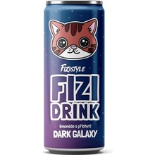 Fizistyle Fizi Drink Limonáda s příchutí Dark Galaxy 250 ml