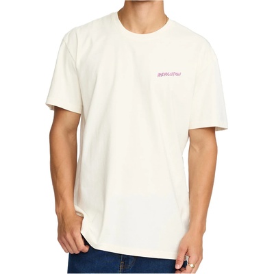 Revolution Мъжка тениска Revolution Printed T-Shirt Sign T-shirt - Offwhite - размер M (216-8838-0212)